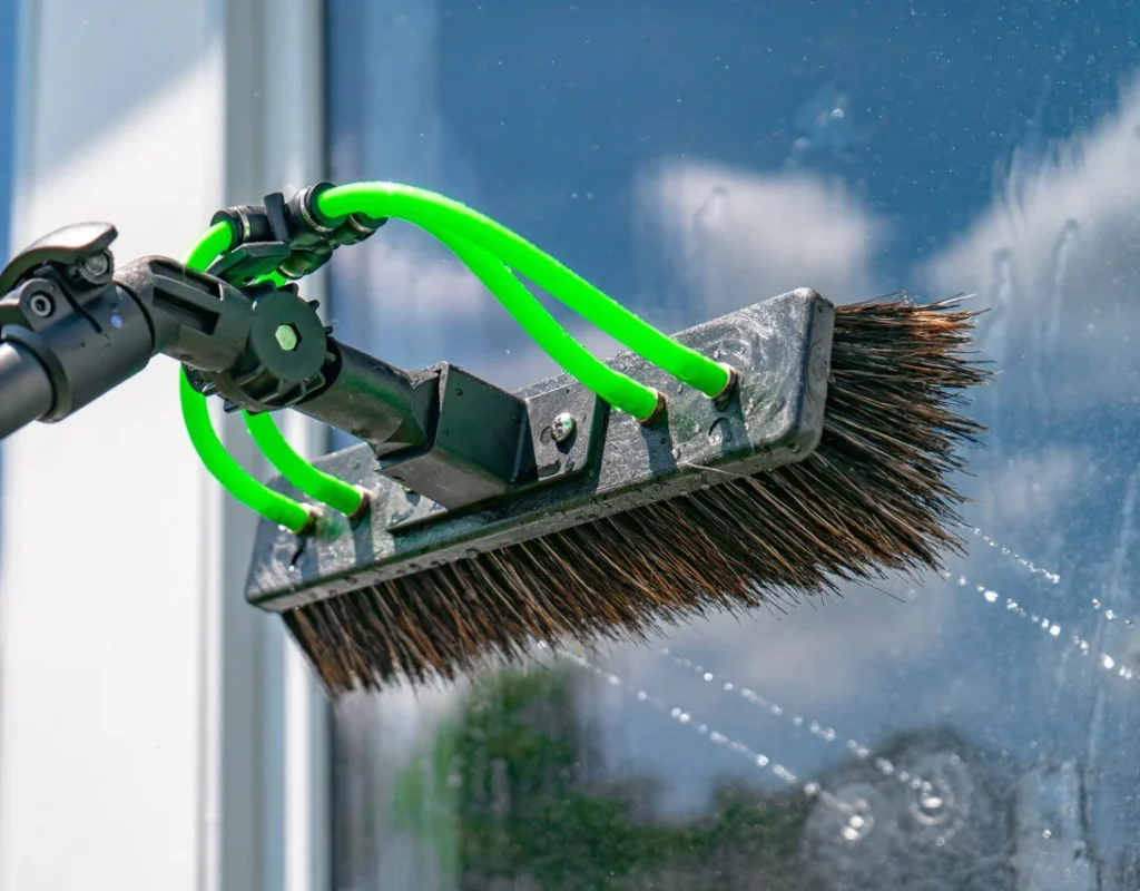 Professional window cleaning services in San Marcos, CA by Polished Window Washing.